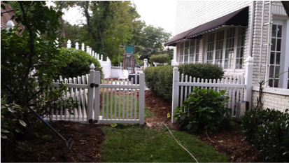 Vinyl fencing creates a low maintenance solution for privacy